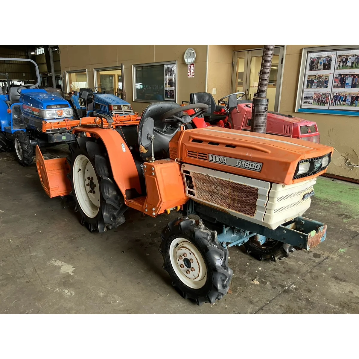 Micro-tracteur diesel Kubota B1600 d'occasion au Maroc — Grelinette Maroc — photo 2
